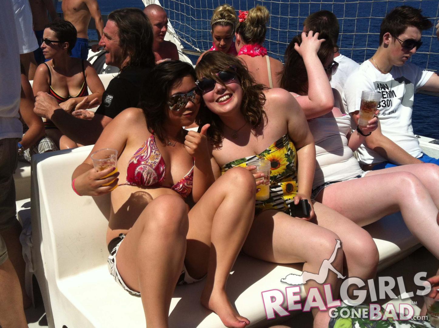 1446px x 1080px - Real Girls Gone Bad - Boat Party 1