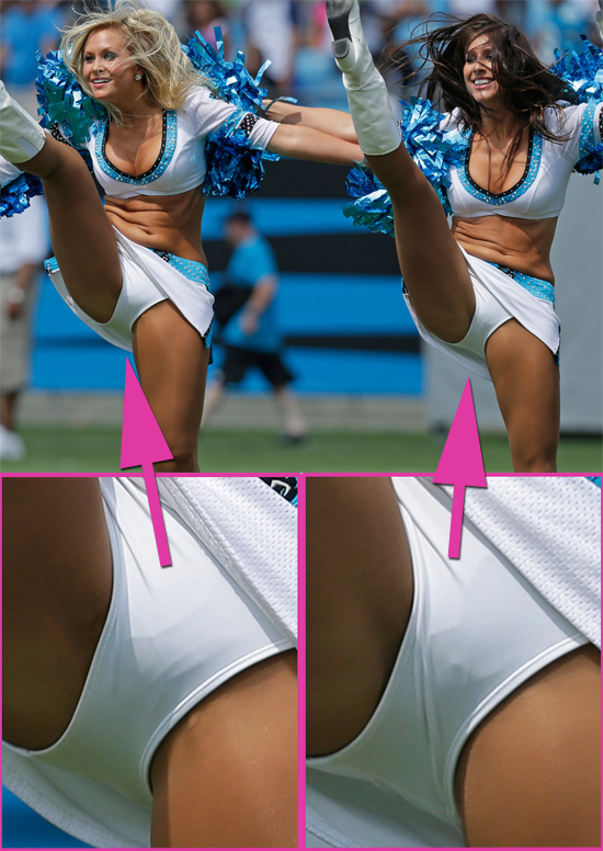 Erotic Cheerleader Upskirt - Cheerleader Upskirts in High Resolution
